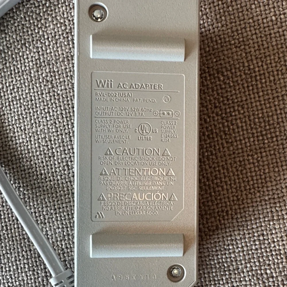 Nintendo Wii AC Adapter RVL-002